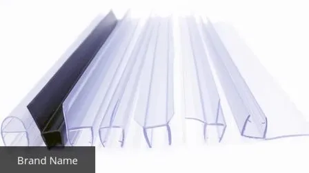 Rubber Shower Door Magnetic Seal Strip 90 Degree Waterproof Sealing Strip Magnetic Shower Screen Seal