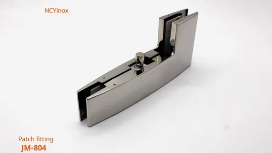 Stainless Steel Swing Sliding Frameless Office Glass Door Panel Hardware Stainless Steel Swing Sliding