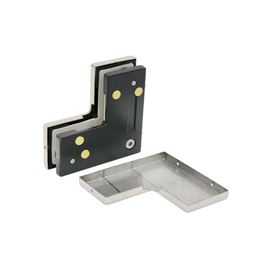 Good Qualit L Patch Fitting Swing Glass Stainless Steel Panel Big L Patch Door Hardware
