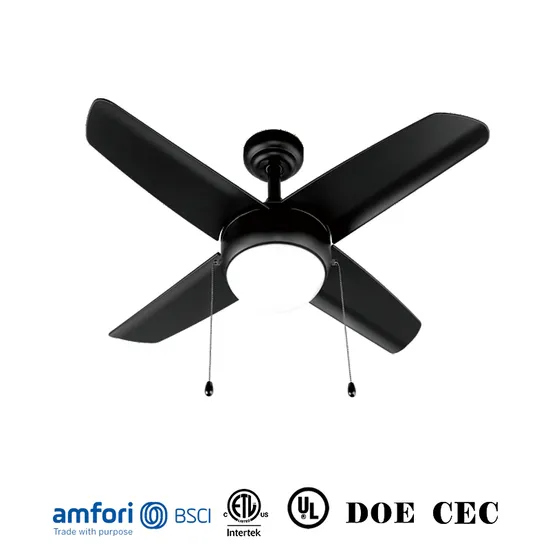 Ceiling Fan Cooling Fan with Remote Control Wooden Leaf Air Cooler Fan 