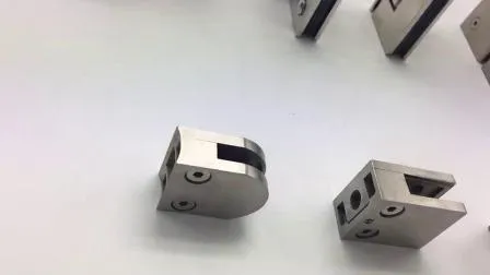 Frameless Stainless Steel Bathroom Shower Hardware Set for Sliding Glass Door 