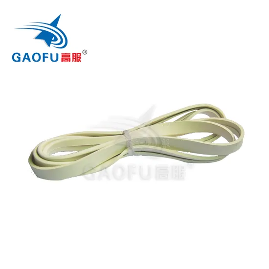China Supplier Vibrating Screen Machine Spare Parts Food Grade Durable Silicone Gasket Seals 