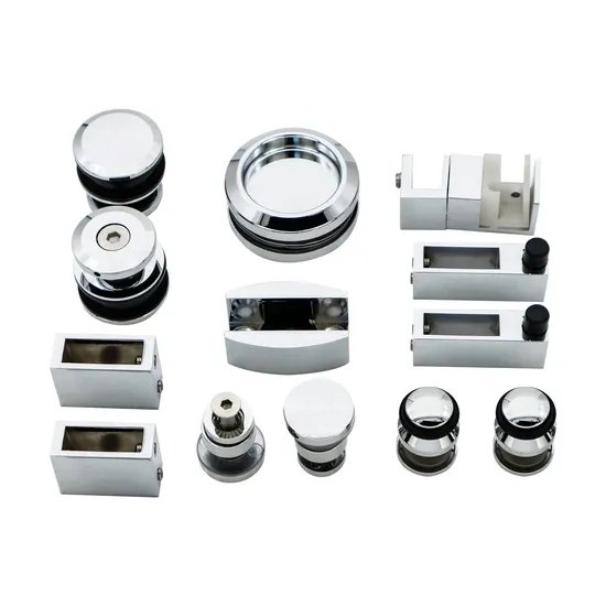 Stainless Steel Frameless Glass Sliding Door Hardware Glass Sliding Shower Door Hardware Kit 