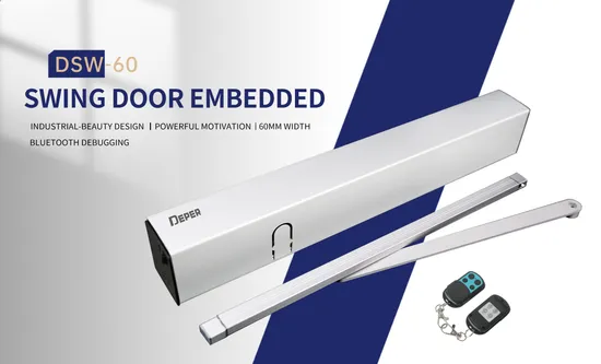 Factory Price New Design & Small Size Electric Door Opener Automatic Swing Door Closer with Motion Sensor 