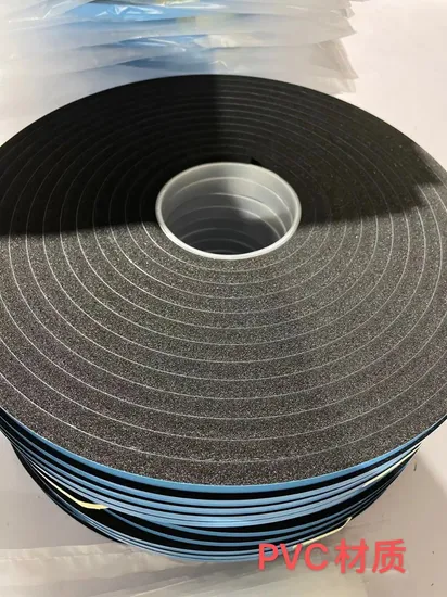 Glass Structural Spacer Bonding Glass Curtain Tape Window Glazing Strip Seal Foam Tape High Density PVC Foam Tape 